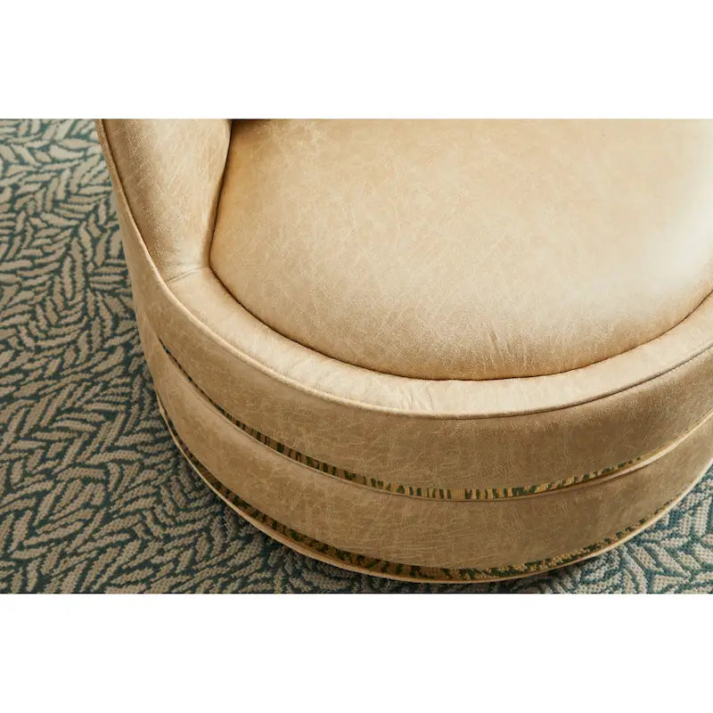 Fauteuil pivotant, fauteuil pivotant à 360°, fauteuil club pour salon et chambre à coucher