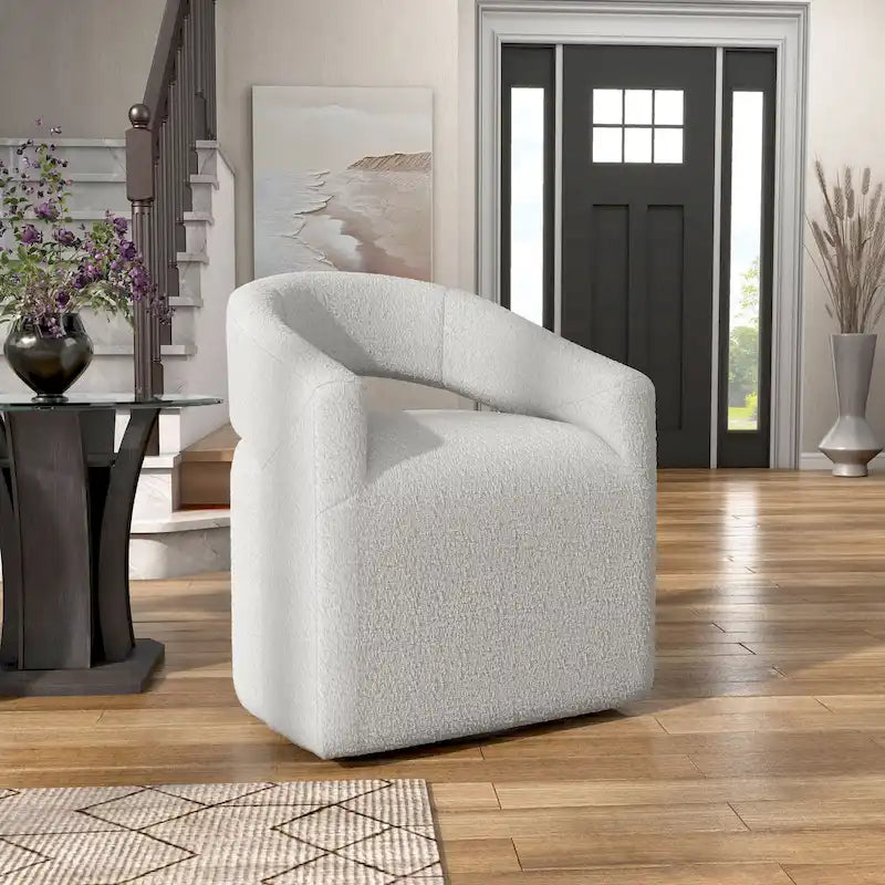 Fauteuil baquet rond moderne