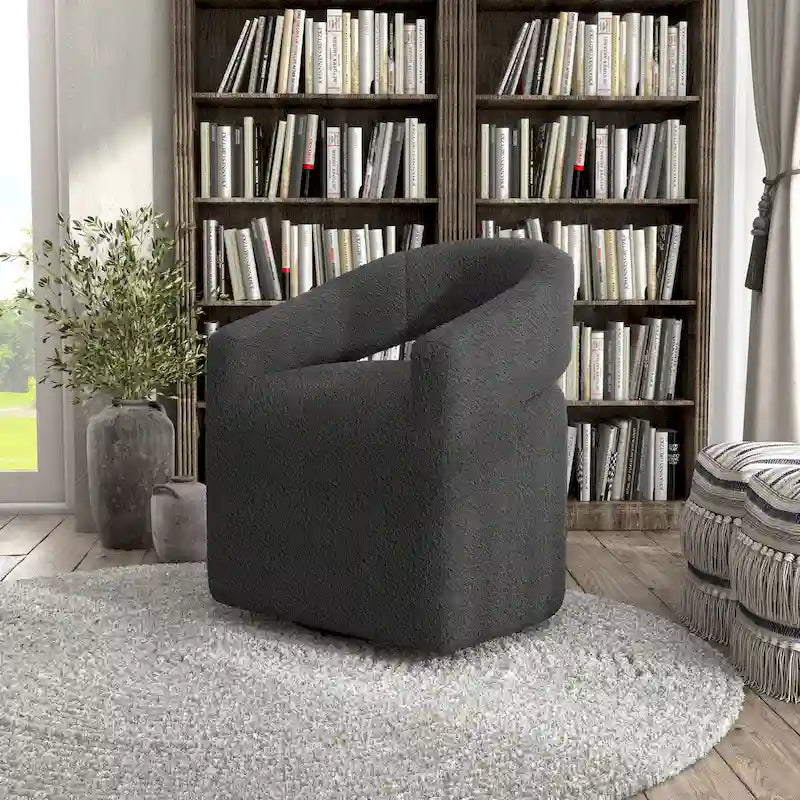 Fauteuil baquet rond moderne