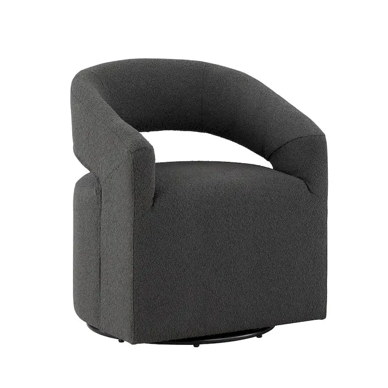 Fauteuil baquet rond moderne