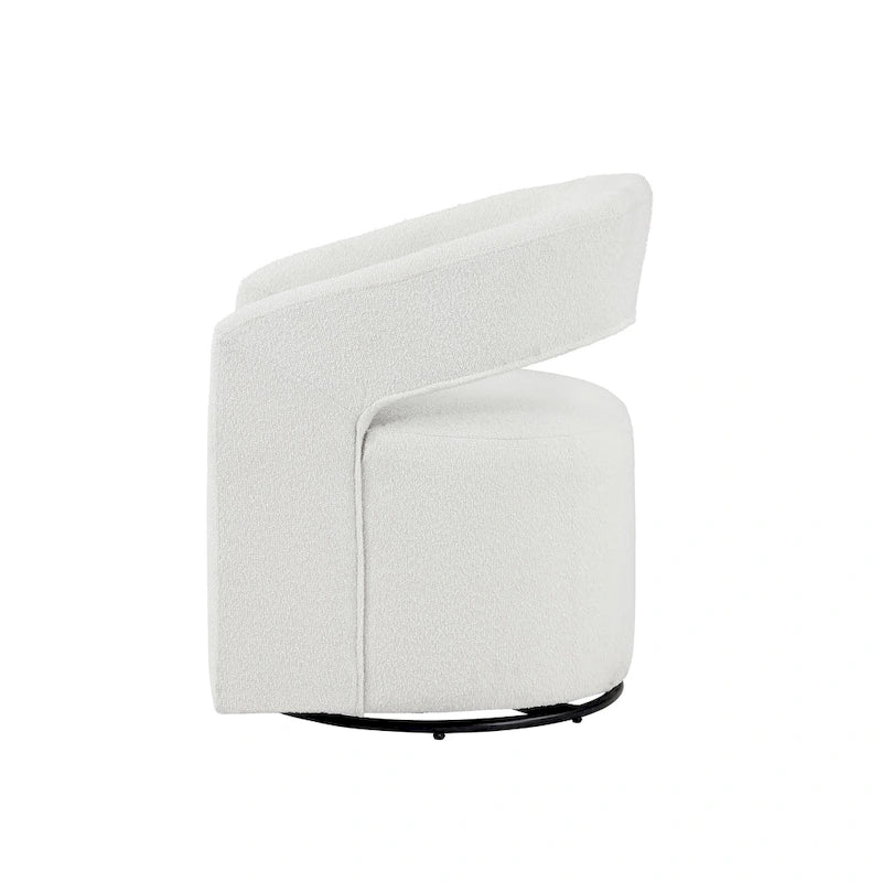 Fauteuil baquet rond moderne