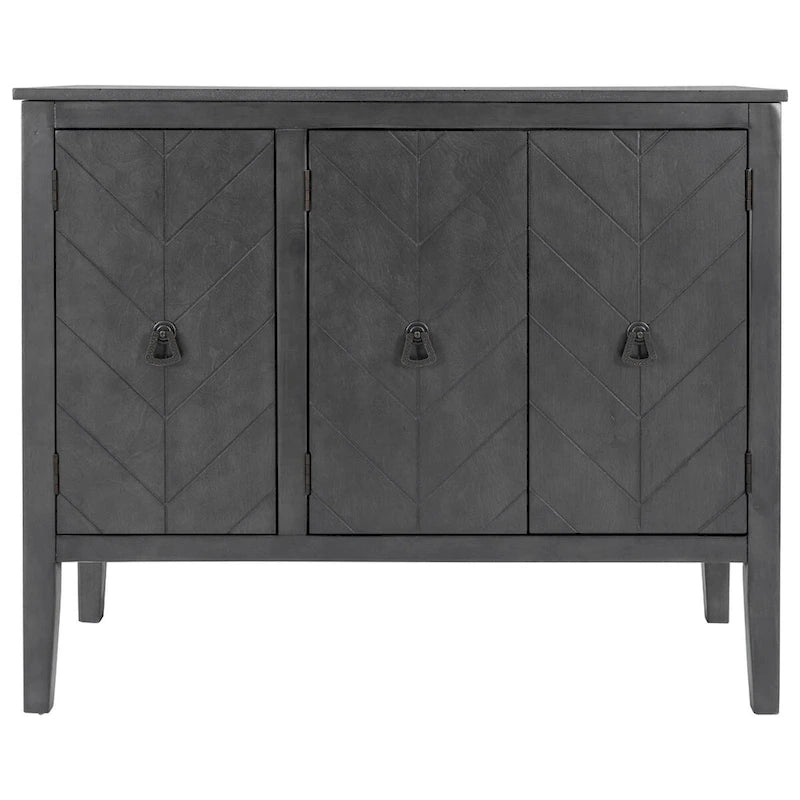 Meuble de rangement d'appoint avec étagère réglable