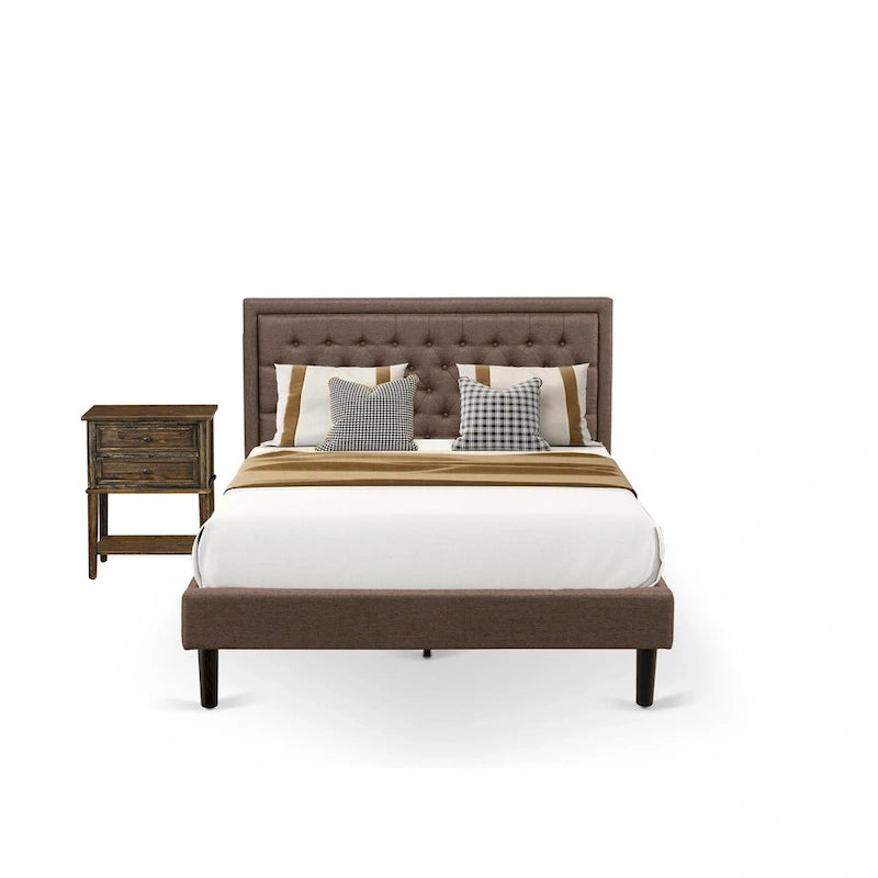 Lit double plateforme de style Mid-Century