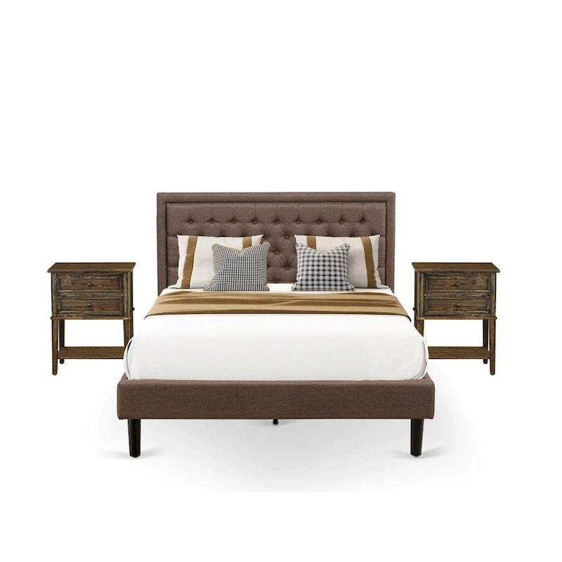 Lit double plateforme de style Mid-Century
