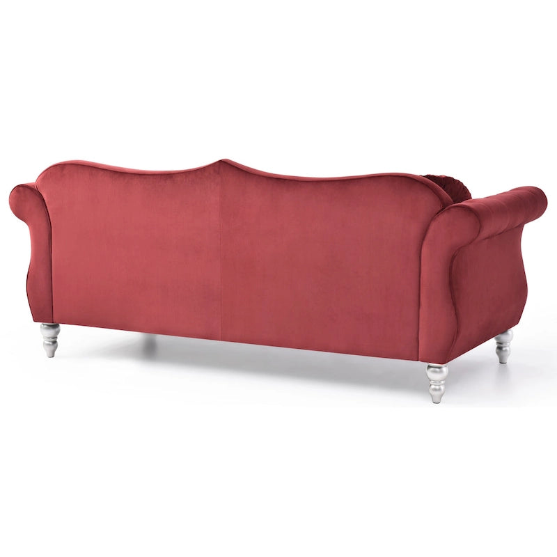 Canapé en velours de style français moderne