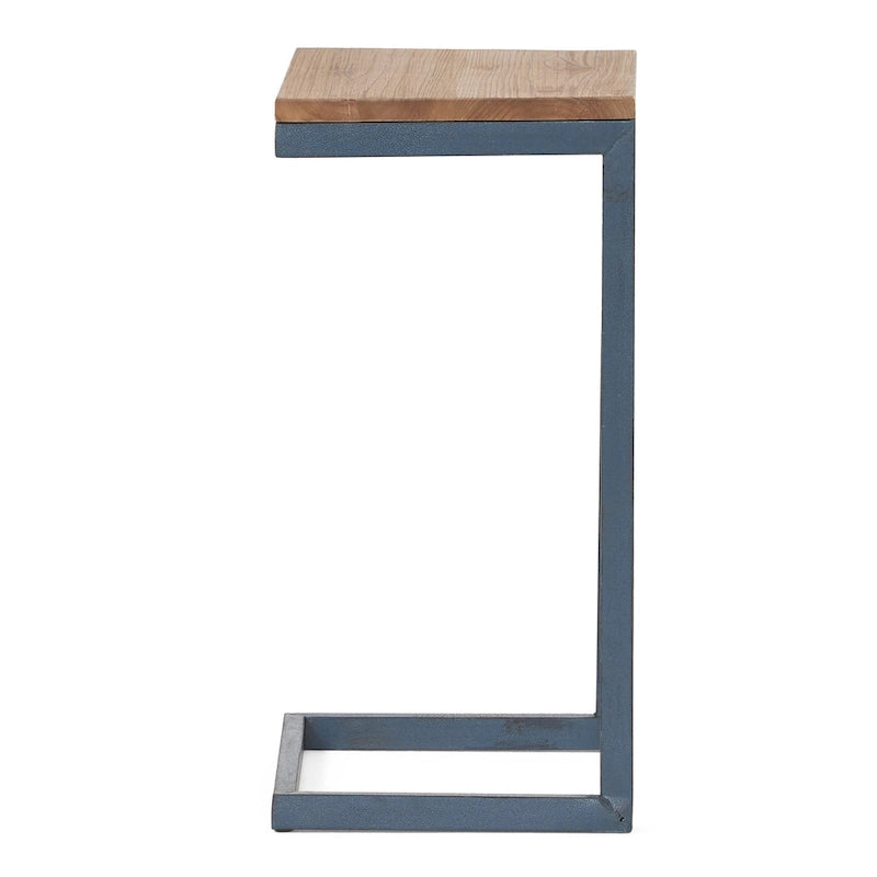 Tables gigognes en sapin de style industriel moderne (lot de 3)