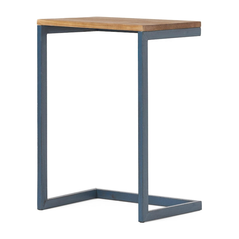 Tables gigognes en sapin de style industriel moderne (lot de 3)