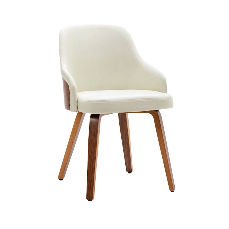 Chaises de salle à manger tapissées (lot de 2)