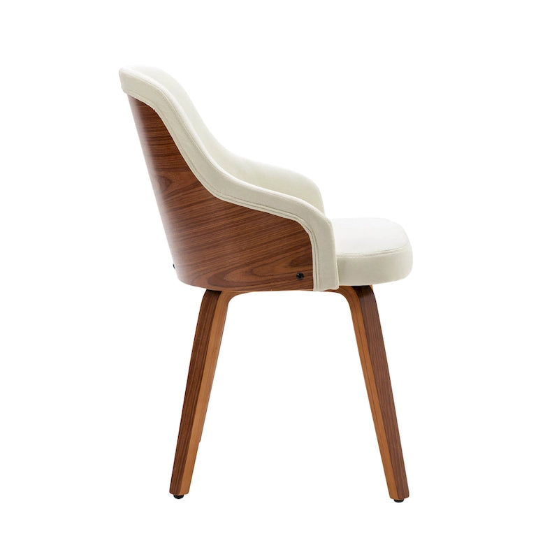Chaises de salle à manger tapissées (lot de 2)