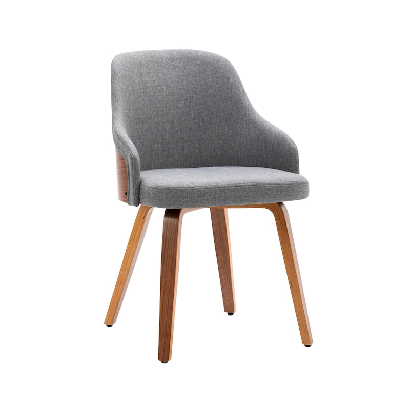 Chaises de salle à manger tapissées (lot de 2)