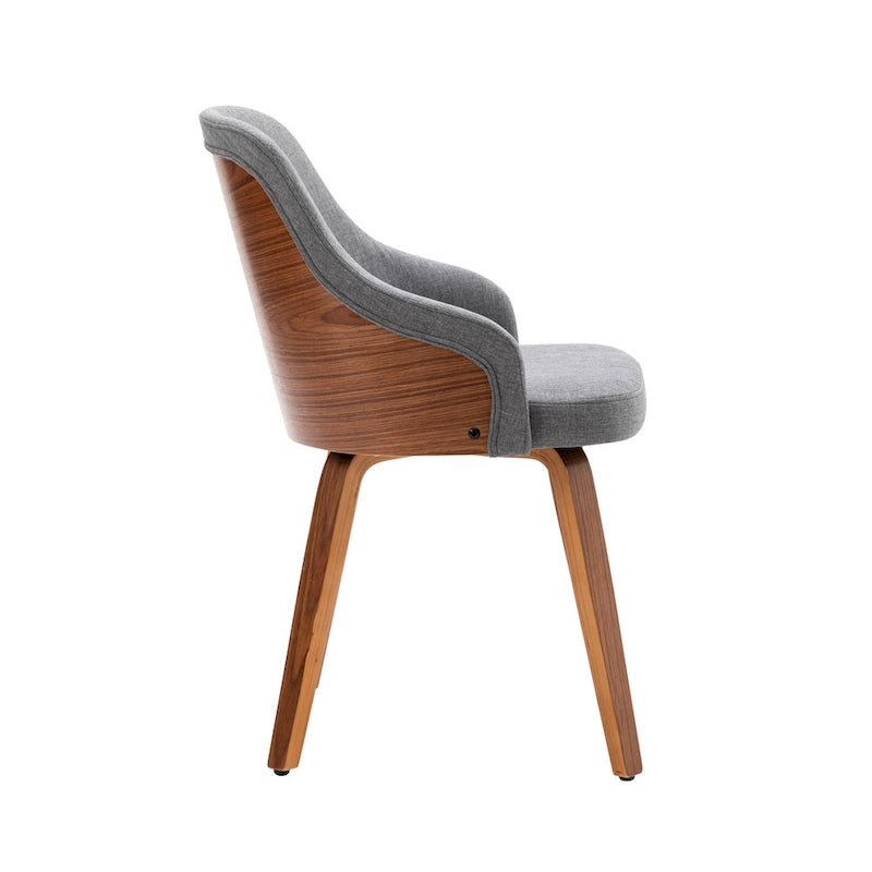 Chaises de salle à manger tapissées (lot de 2)