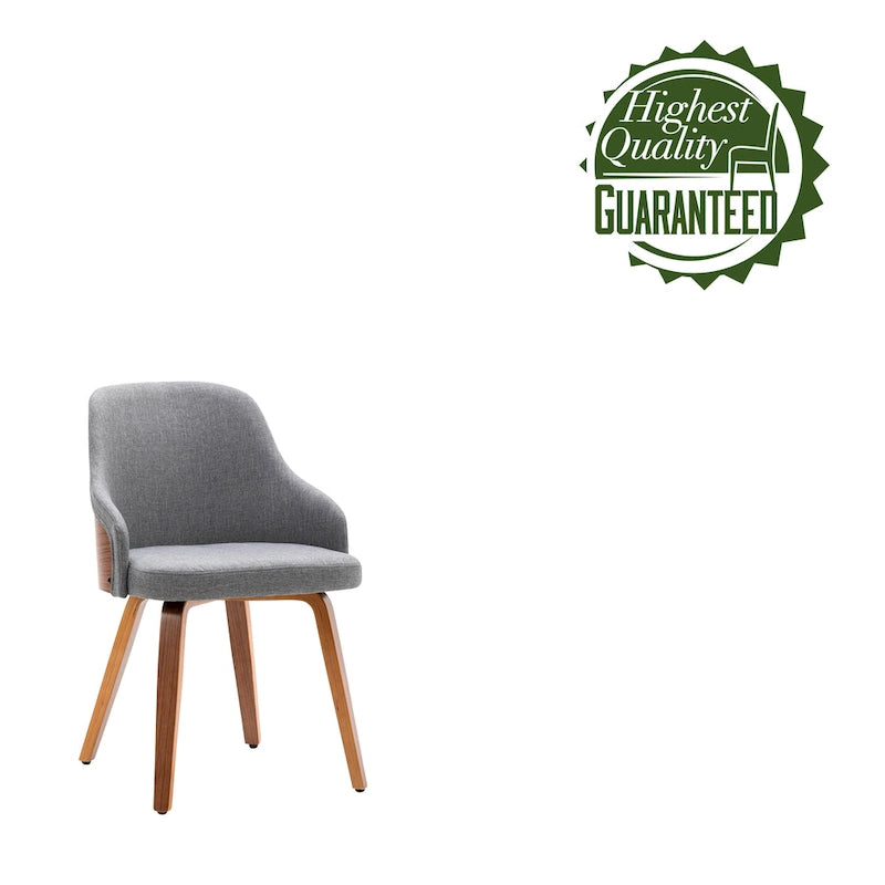 Chaises de salle à manger tapissées (lot de 2)