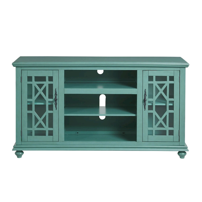 Meuble TV 2 portes élégant 63 po