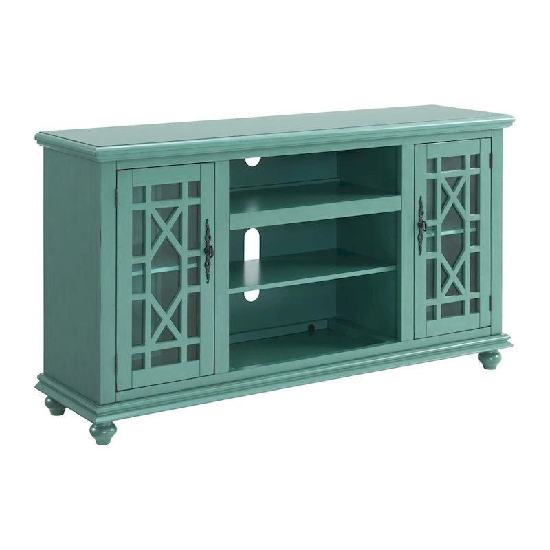 Meuble TV 2 portes élégant 63 po