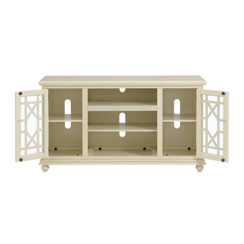 Meuble TV 2 portes élégant 63 po