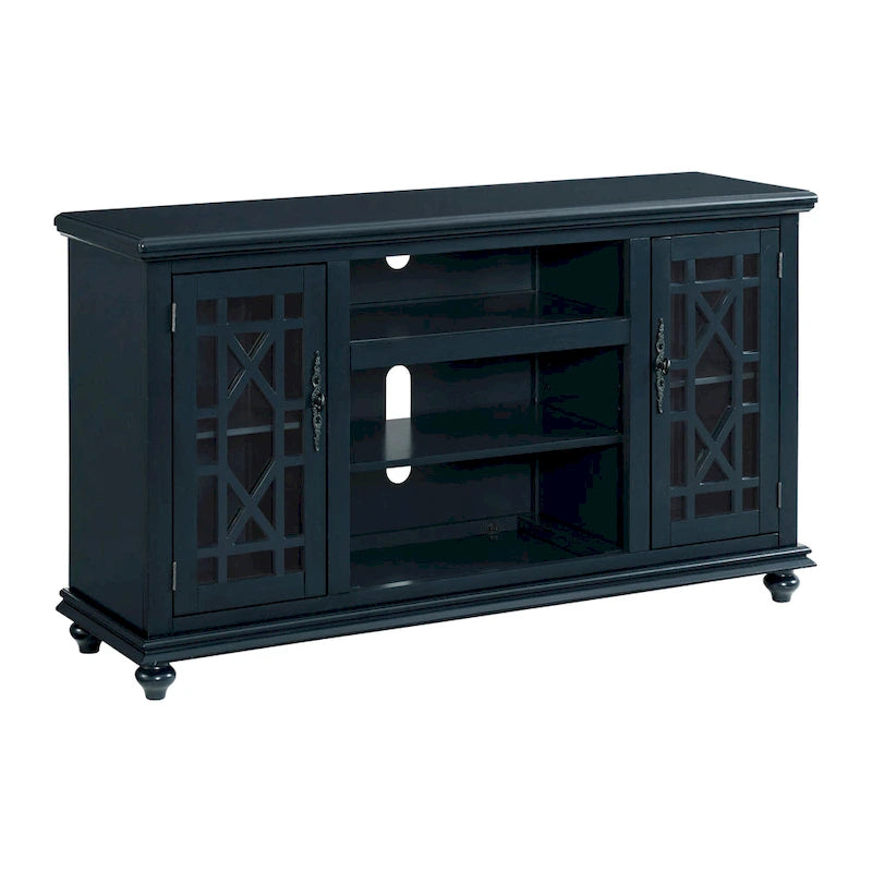 Meuble TV 2 portes élégant 63 po