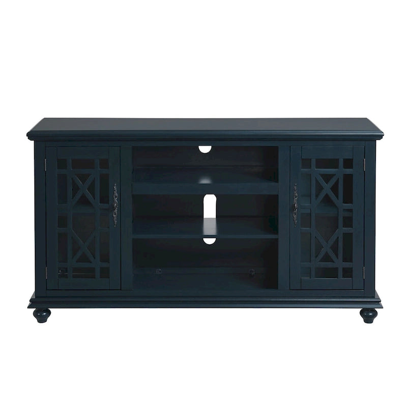Meuble TV 2 portes élégant 63 po