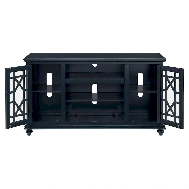 Meuble TV 2 portes élégant 63 po