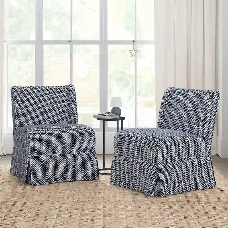 Fauteuil rembourré de style transitoire