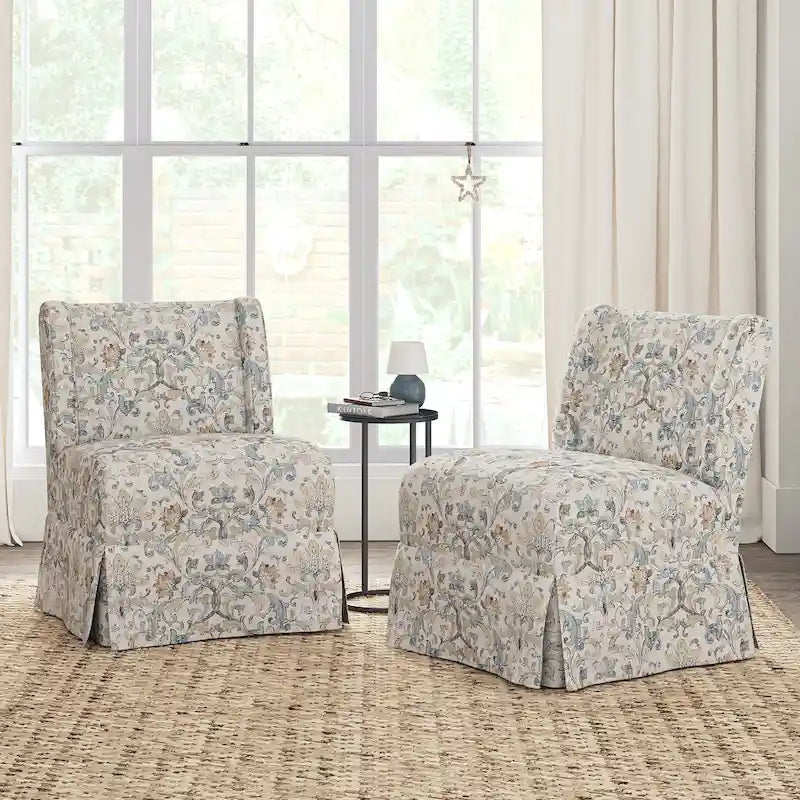Fauteuil rembourré de style transitoire