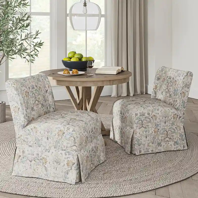 Fauteuil rembourré de style transitoire