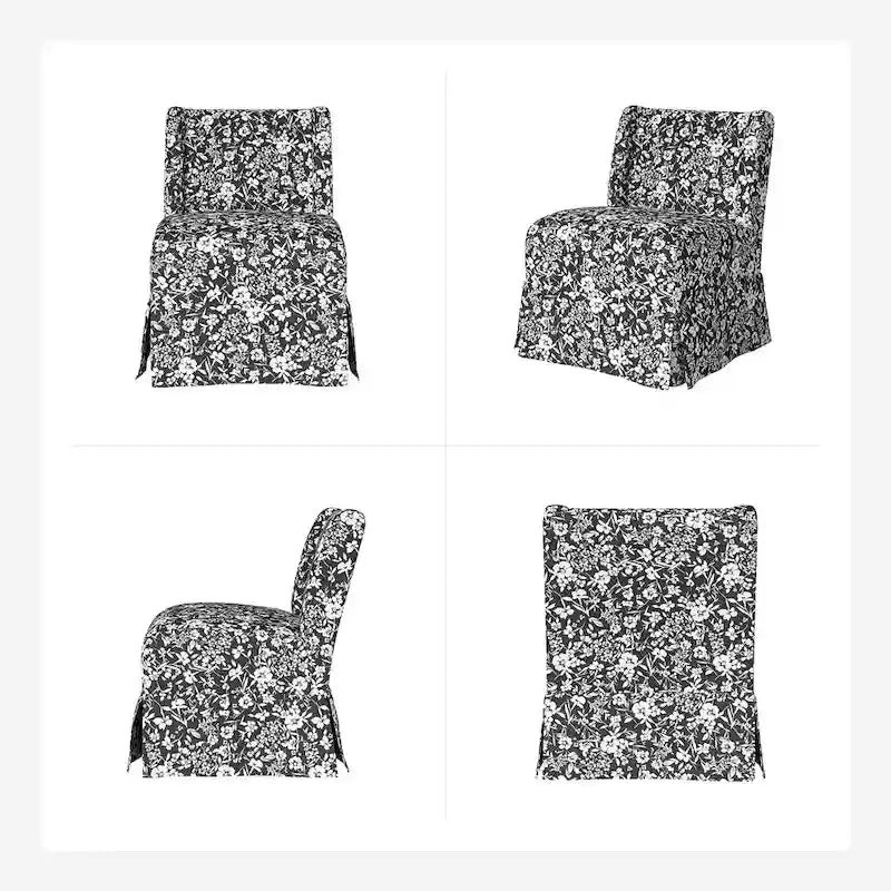 Fauteuil rembourré de style transitoire