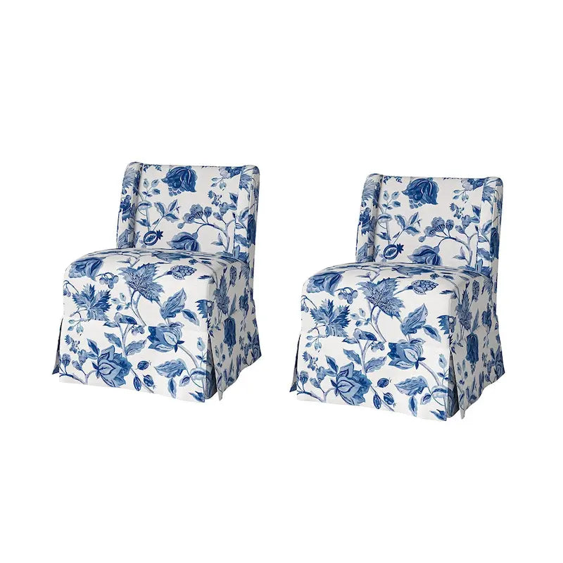 Fauteuil rembourré de style transitoire