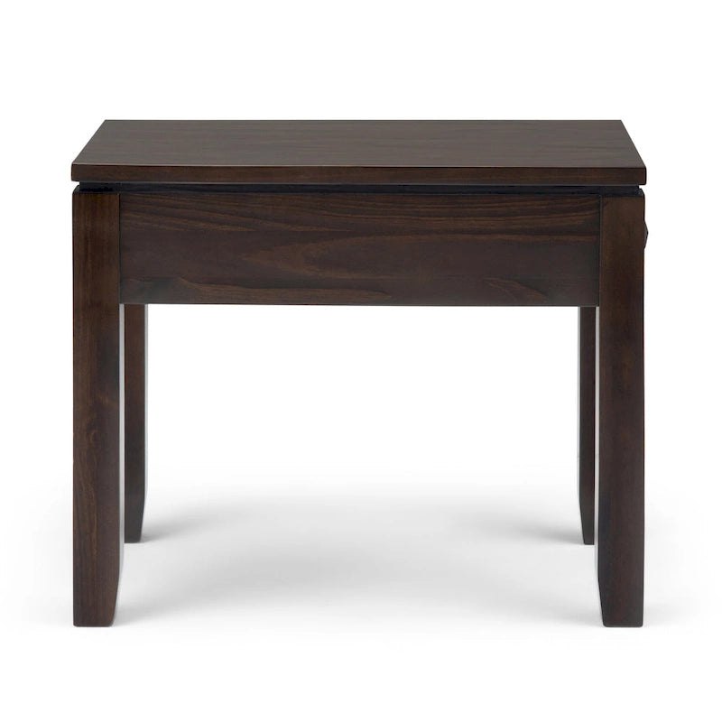 Rectangle étroit contemporain de 14 pouces de large