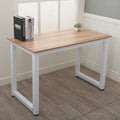 Bureau d'ordinateur en bois de style simple