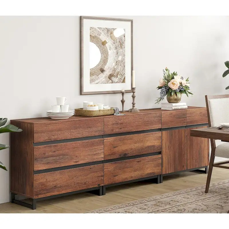Buffet de rangement moderne 3-en-1