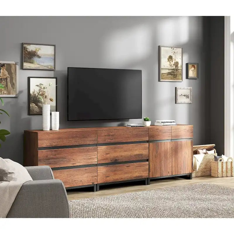 Buffet de rangement moderne 3-en-1