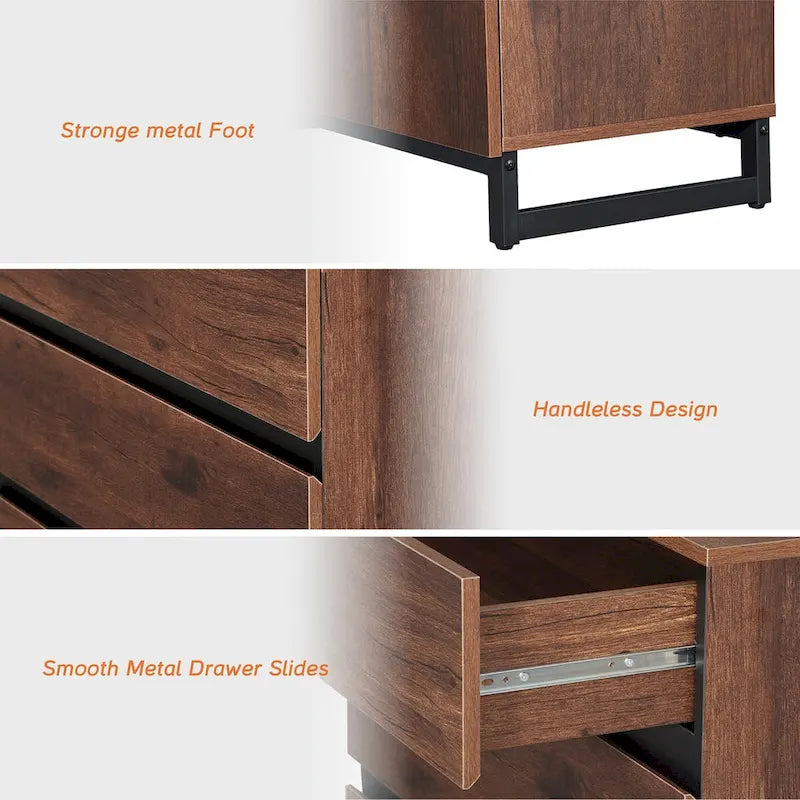 Buffet de rangement moderne 3-en-1