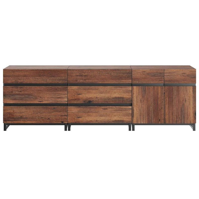 Buffet de rangement moderne 3-en-1