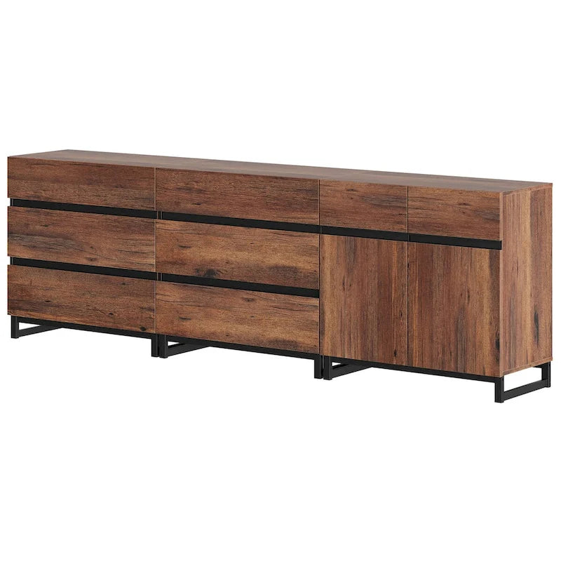 Buffet de rangement moderne 3-en-1