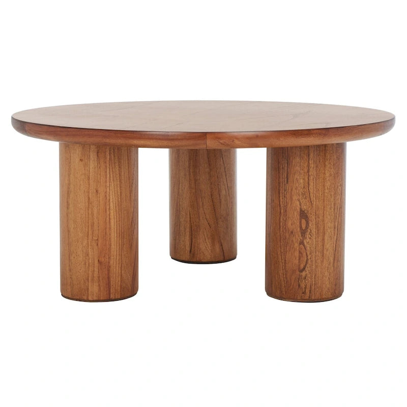 Table basse ronde à 3 pieds