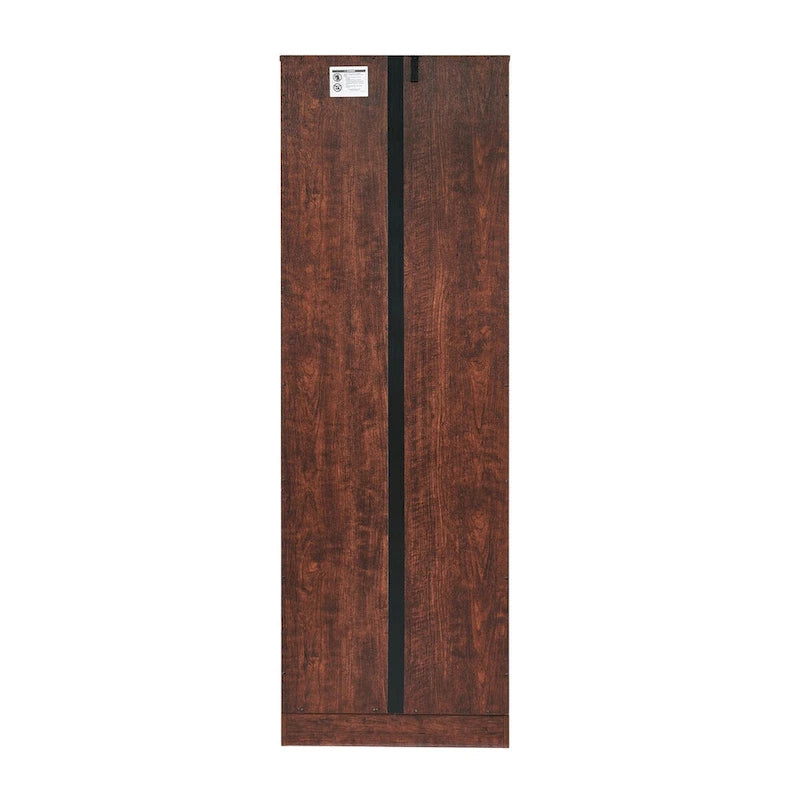 Meuble de rangement haut avec 8 portes et 4 étagères, meuble mural de rangement pour salon, cuisine, bureau, chambre, salle de bain