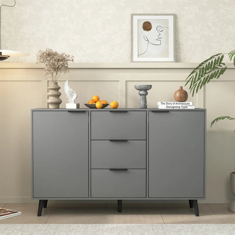 Buffet de salle à manger en bois avec rangement