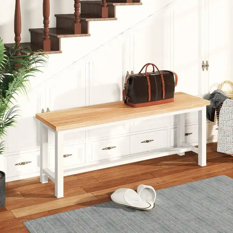 Banc de salle à manger style industriel - Ensemble de 2 pièces